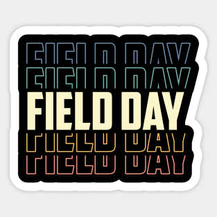 Funny School Field Day 2022 Last Day Of School Hello Summer Sticker